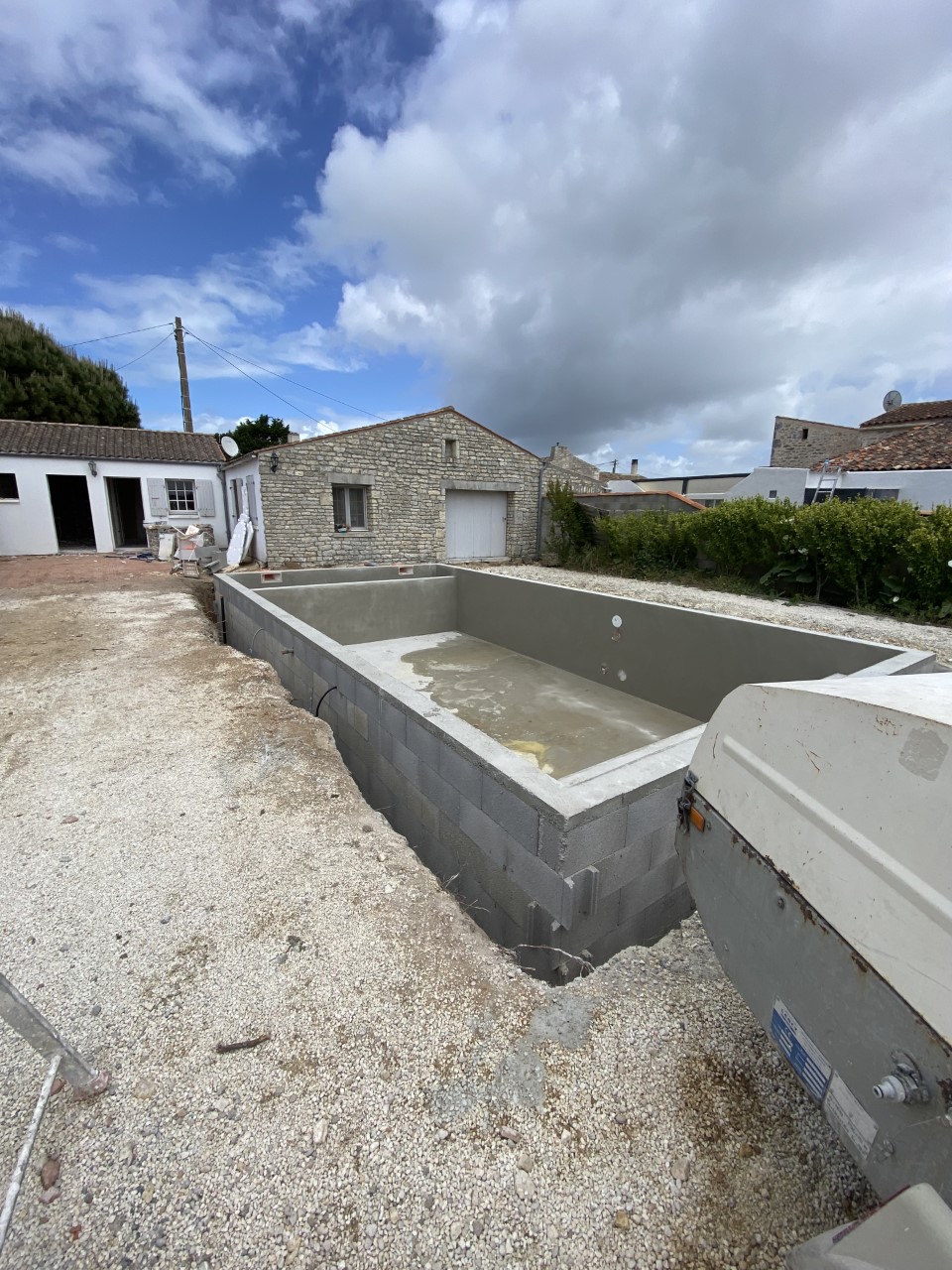 Construction piscine